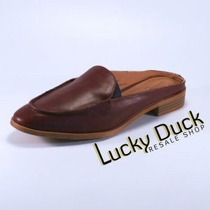 NEW Universal Thread Slides Women's Oxblood Brown